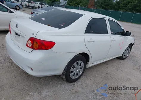 2010 Toyota Corolla Le z USA, uszkodzony, nr VIN 2T1BU4EE3AC286152